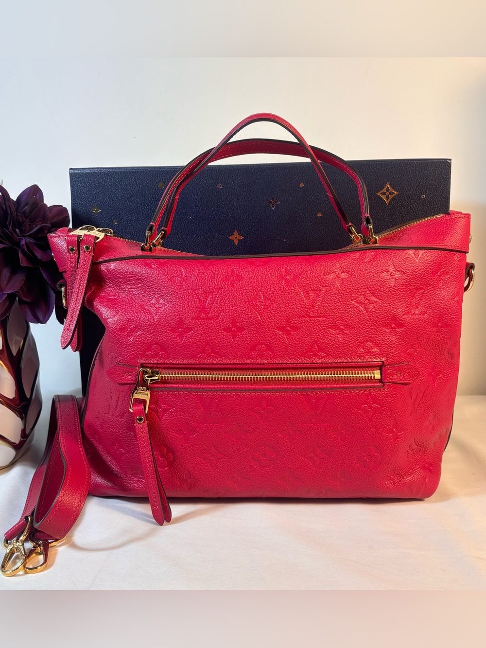 Louis Vuitton Bastille Pm Empreinte Pink